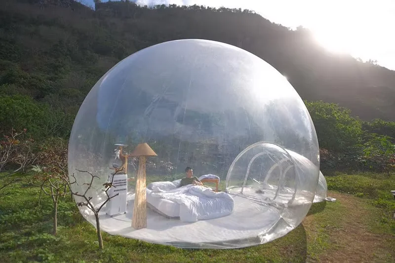 Hot Sale Inflatable Garden Bubble Dome Tent 3M/4M/5M Bubble Hotel For Outdoor Transparent Bubble Tent Igloo Tent For Camping