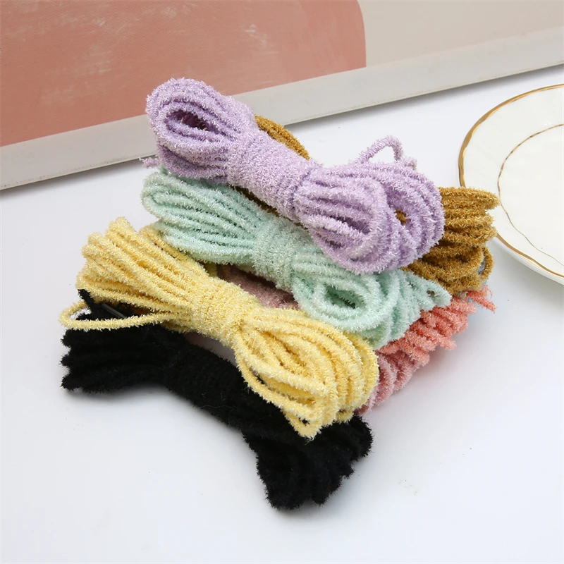 5Meters 3mm 8 Colors Elastic Thread String Cord Strap for Hair Tie Making DIY Handmade Jewelry Findings Accessories