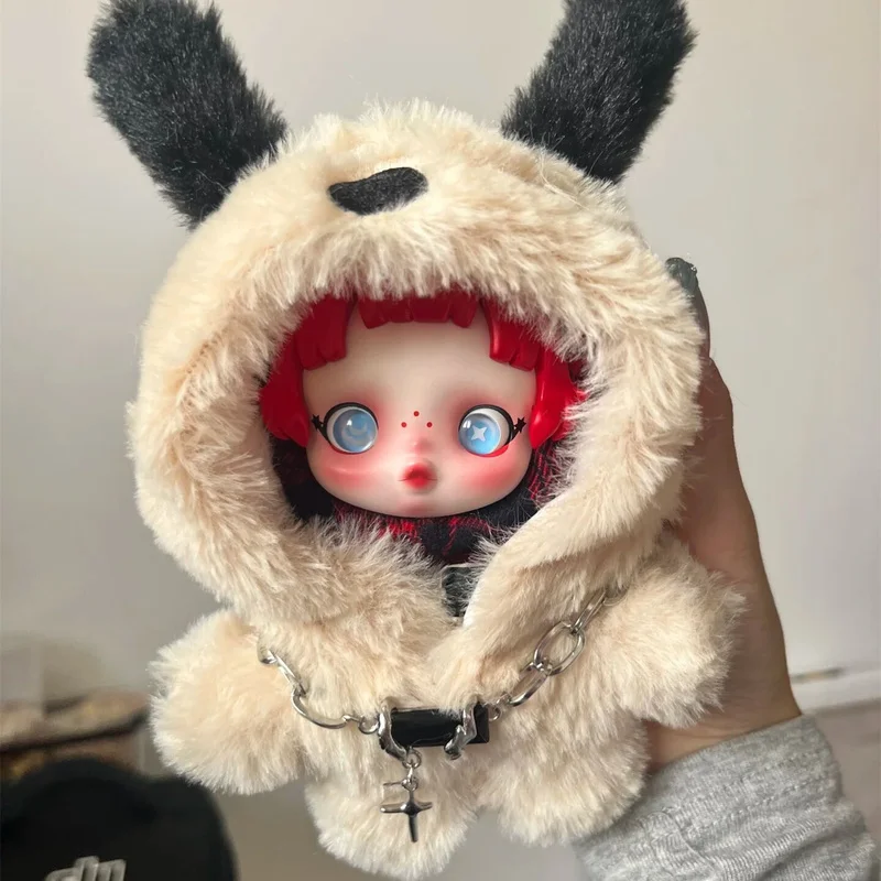 

Новая 10 см мультяшная кукла одежда для Skullpanda милые куклы Decora костюм щенки костюм набор ручной работы Diy куклы аксессуары подарок