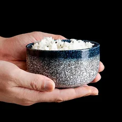 350ML Japanese Style Ceramics Rice Bowl Sushi Ramen Bowl Kitchen Soup Bowls Dining Room Salad Bowl Hotel Breakfast Tableware