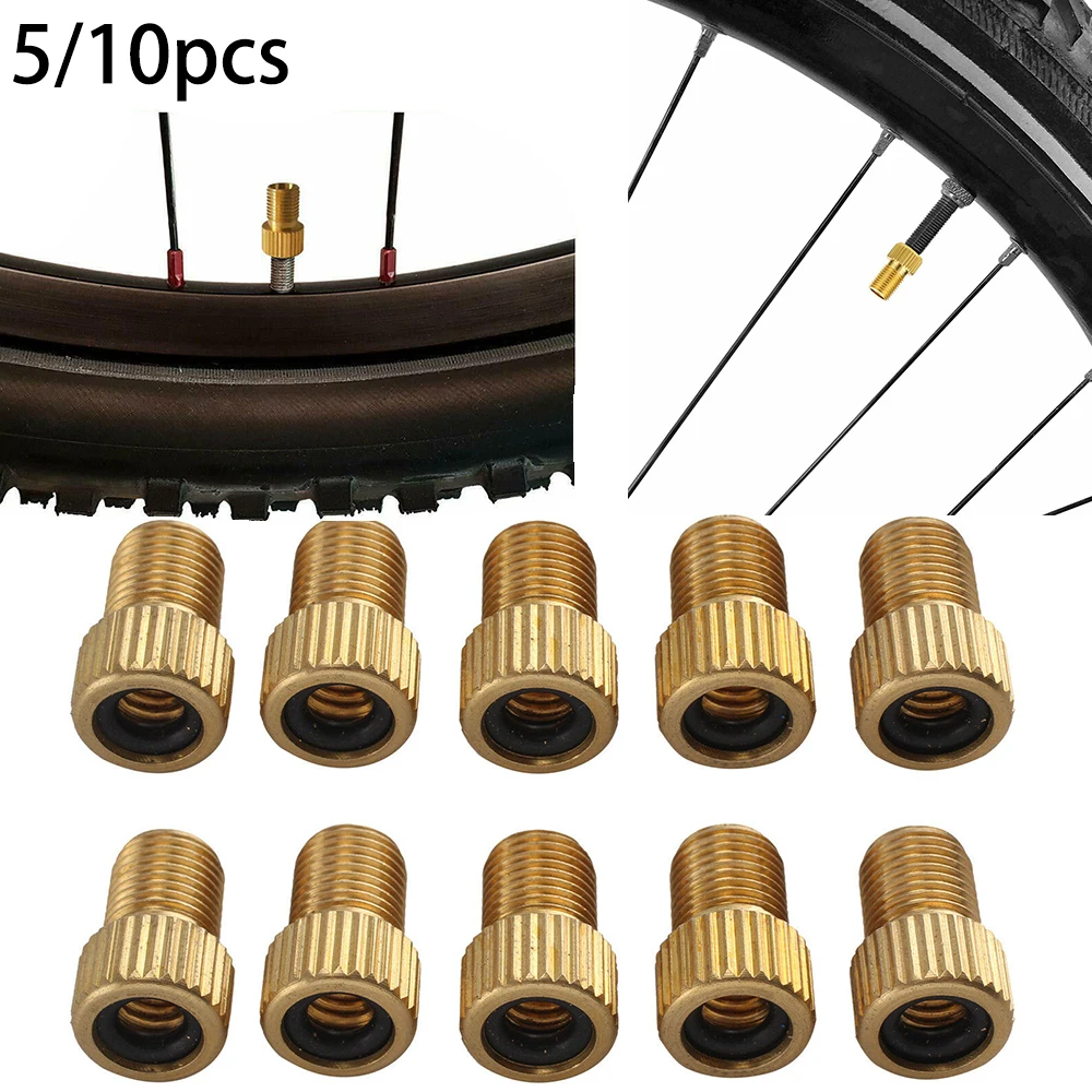 Accessories Premium Useful Brand new Durable High quality Valve Adapter 5/10PCS Bicycle Car Pump Dv Sv French To Dunlop