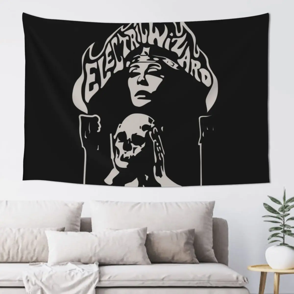 

Electric Wizard Tapestry Wallpapers Home Decor Bathroom Decor Carpet Wall Home Decorations Tapestry