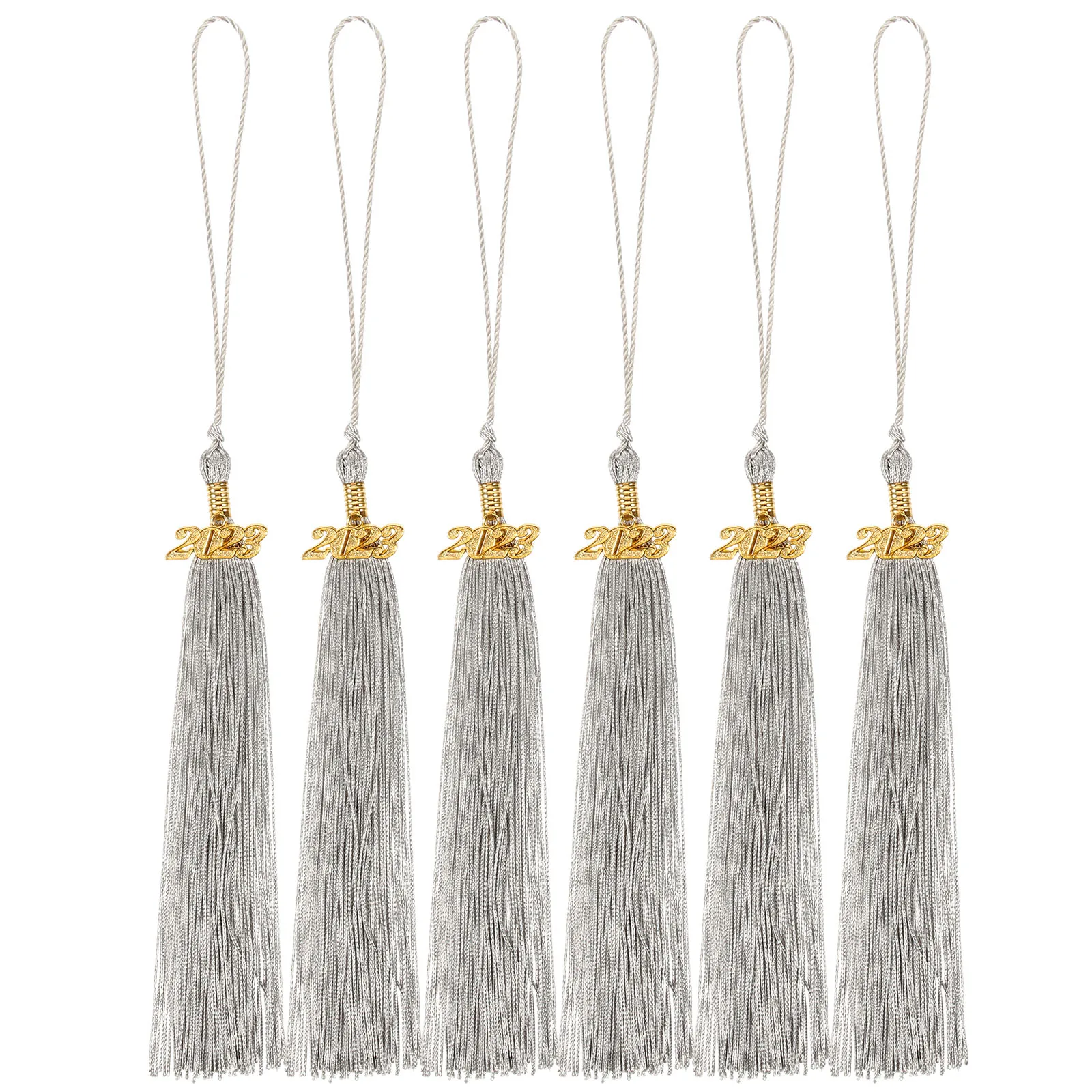 

6pcs Doctor Hat Tassel Decorations for Cap Graduation Accessories Graduate Ceremony Keepsake Multi Purpose Decoration