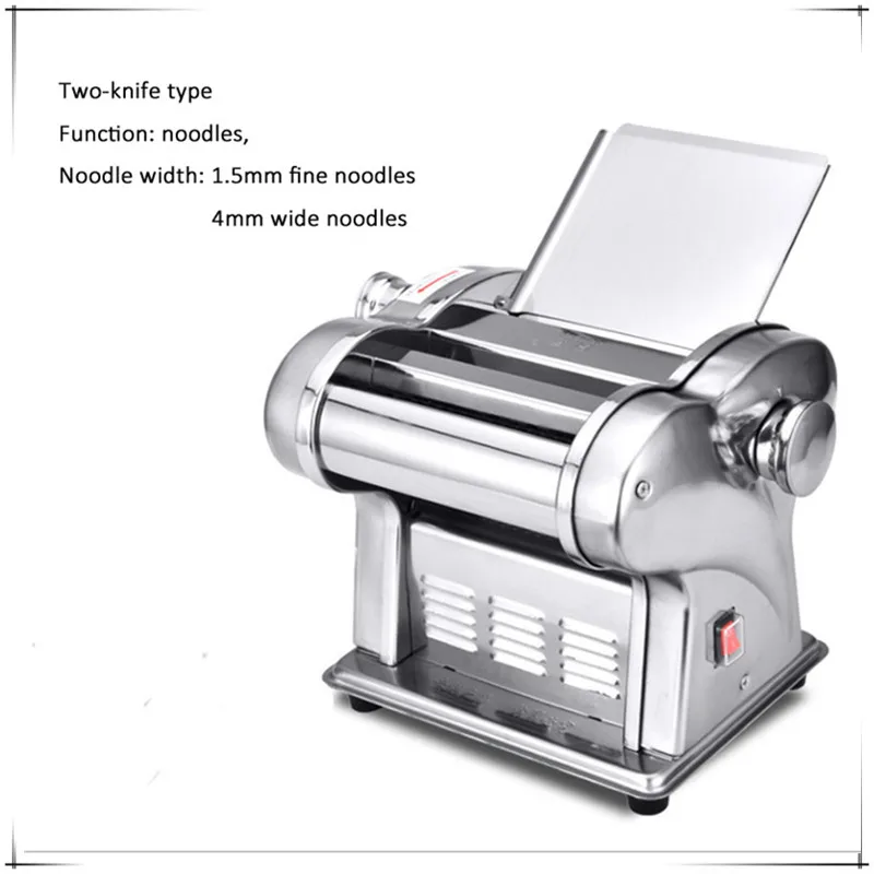 2 blade electric noodle machine Household electric automatic small stainless steel Pasta Maker