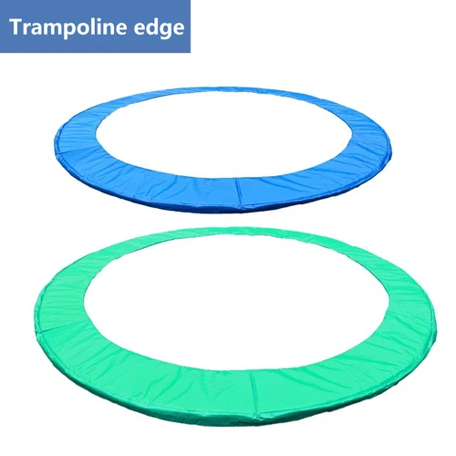 Imagen 2 del producto Almohadilla de protección de trampolín de 8 pies, cubierta de borde de trampolín de repuesto Universal, cubierta de protección de resorte impermeable resistente a desgarros