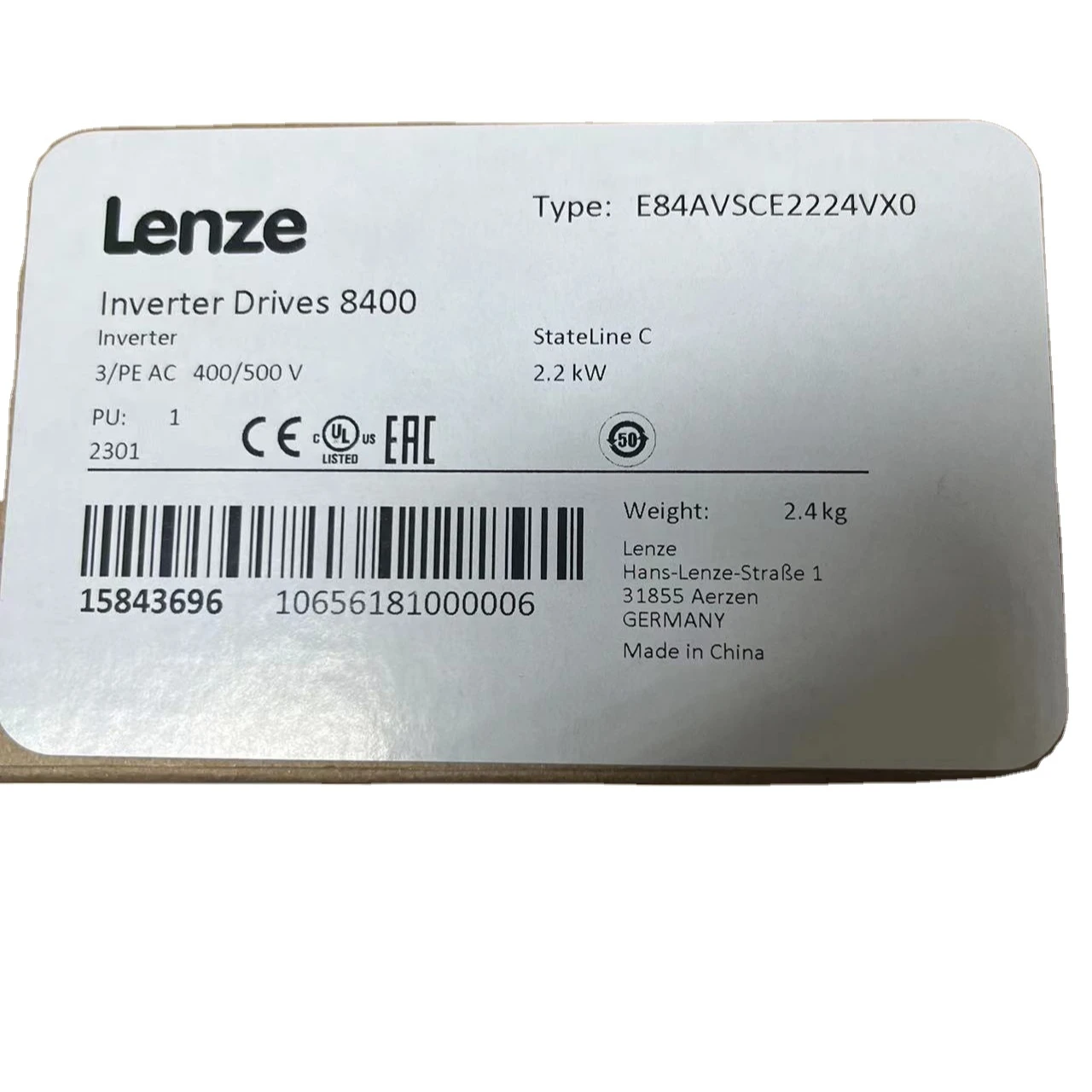 

E84AVSCE2224 E84AVSCE2224SX0 E84AVSCE2224VX0 E84AVSCE2224VXO 8400New & Original Driver