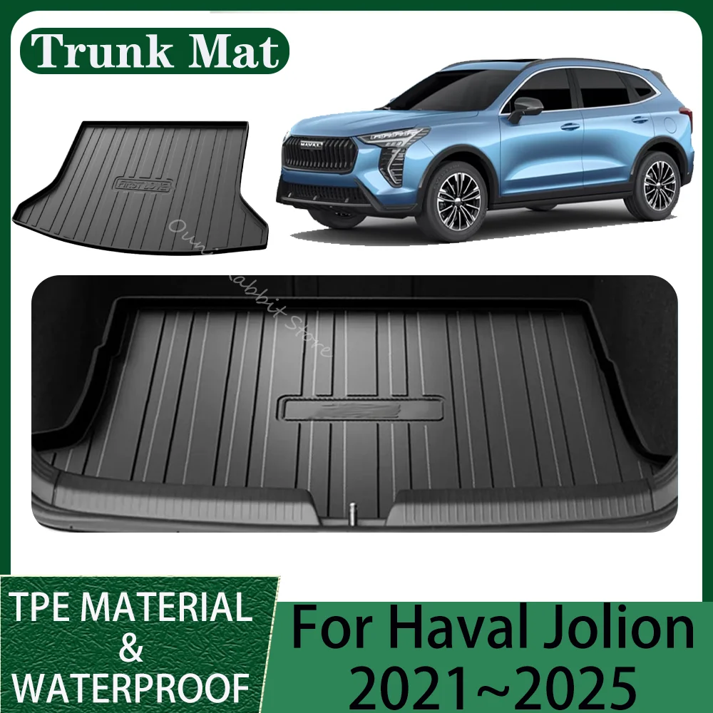 

For Haval Jolion 2021~2025 2022 2023 2024 Car TPE Trunk Mat Tray Protection Pad Anti-scratch Waterproof Interior Accessories
