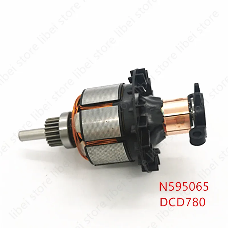 

N595065 Armature Replace For DeWALT DCD780 DCD780L2 DCD780C2 DCD785 DCD785L DCD785C DCD780C DCD735 DCD730 DC18V 14.4V