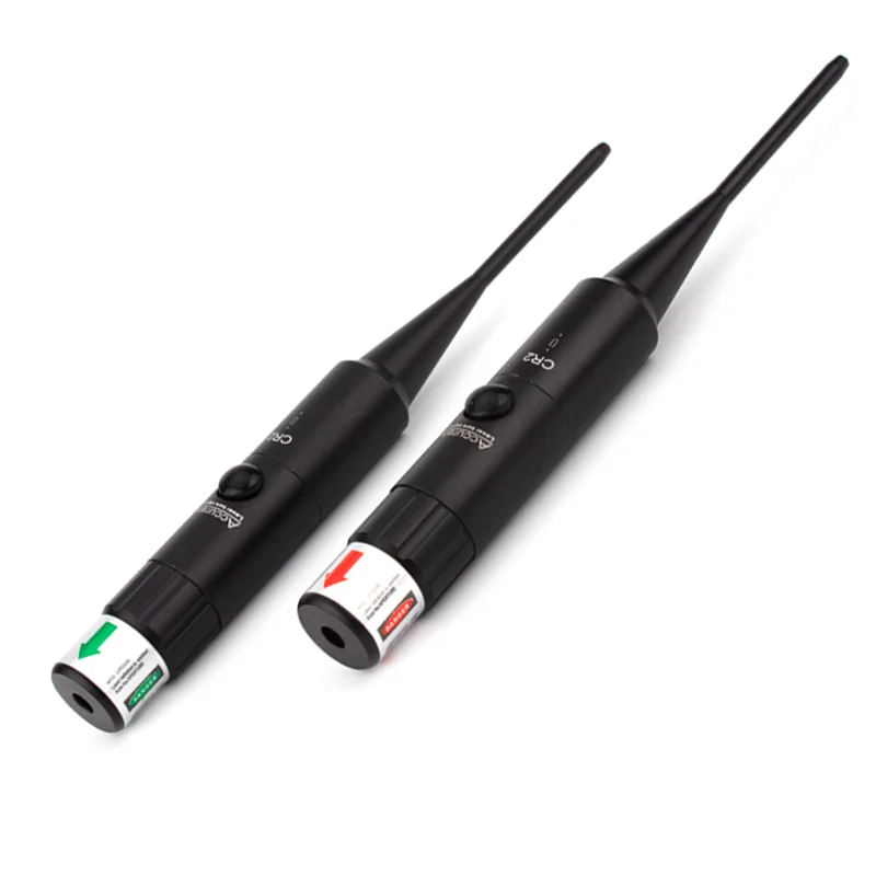 Green Red Dot Laser Bore Sighter Kit 32 Adapters 0.17 to 12GA Multiple Caliber Laser Collimator - view 5
