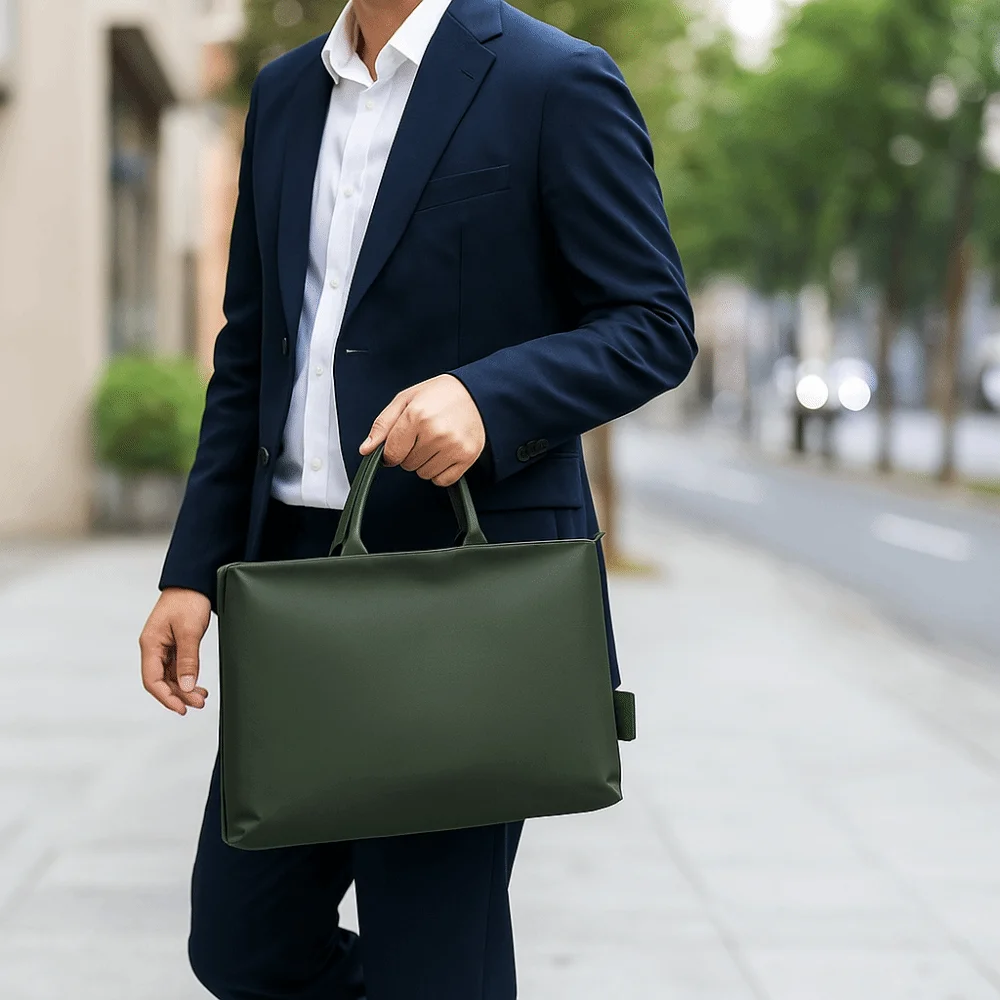 

Прочная водонепроницаемая сумка для ноутбука, нейлоновая модная сумка для ноутбука, мягкая большая сумка для ежедневных поездок на работу