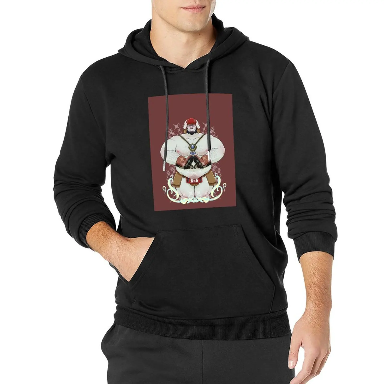 

The Wandering Priest Pullover Hoodie mens clothes man hoodie