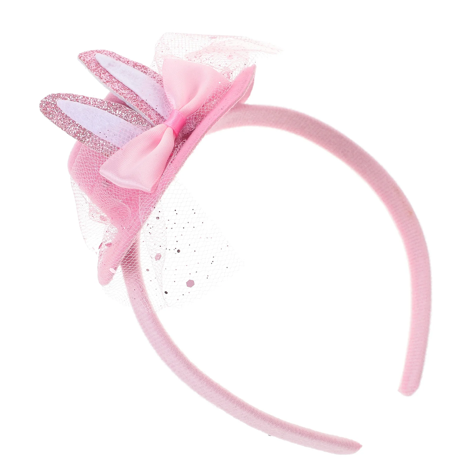 

Bunny Ears Headband Lovely Smooth Surface Easter Hair Clasp Party Costume Rabbit Ear Hair Hoops Easter Bunny Headband