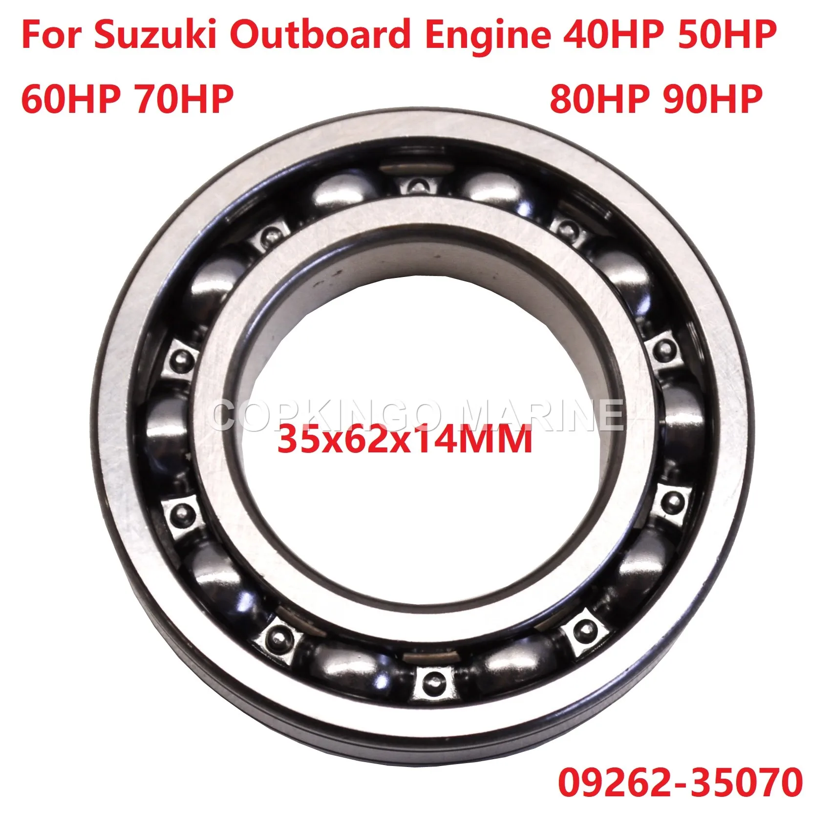 Boat Bearing 09262-35070 For Suzuki Outboard Motor DF40 DF50 DF60 DF70 DF80 DF90