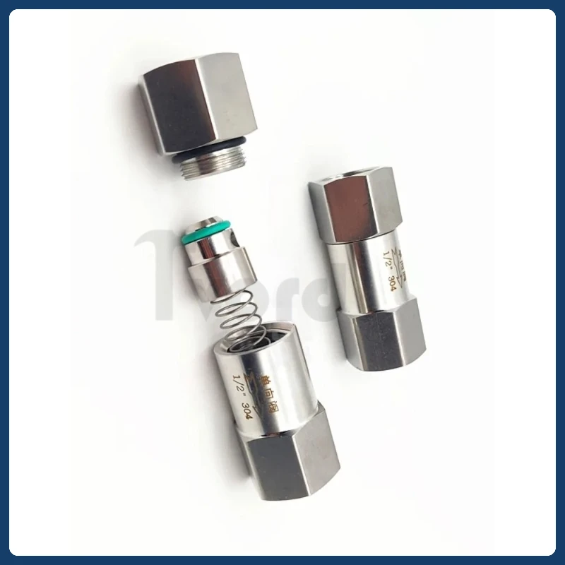 

1/8'' 1/4'' 3/8'' 1/2'' 3/4'' 1'' BSP Inch Female Tube SS304 One Way Fuel Non Return Check Valve