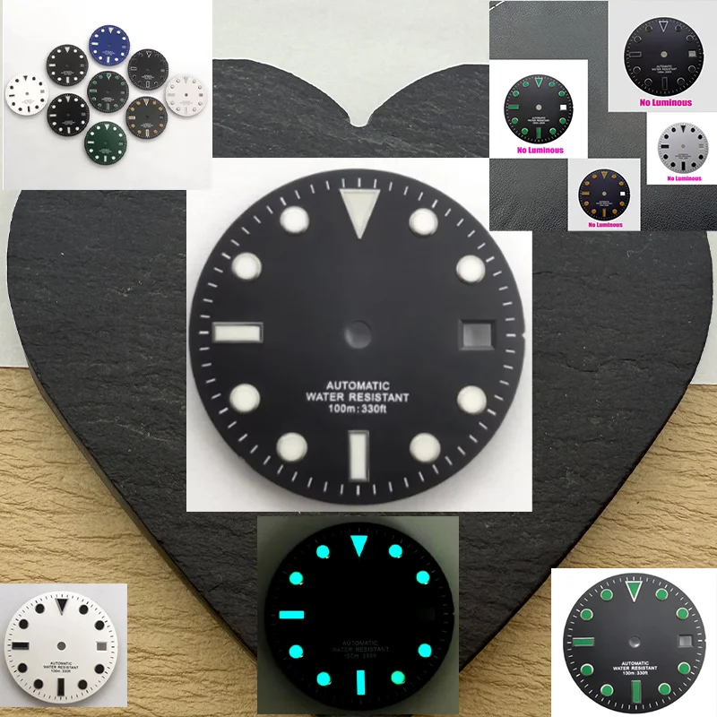 

Mod Customized NH35 Dial 8215 ETA 2824 Watch Dial Luminous Dial Fit For NH35 NH36 8215 ETA 2824 2836 Movement 28.5mm Watch Faces
