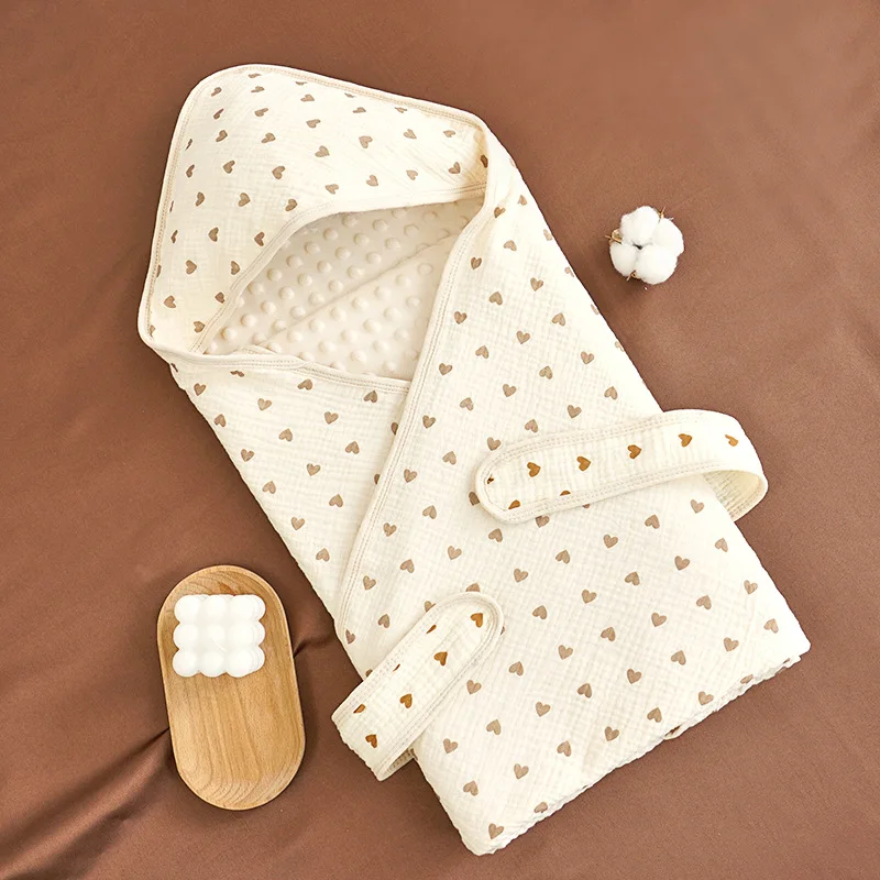 

Soft Cotton Newborn Swaddling Cute Cartoon Baby Newborn Blanket Unisex Infant Baby Summer Thin Pure Cotton Baby Swaddle Blanket