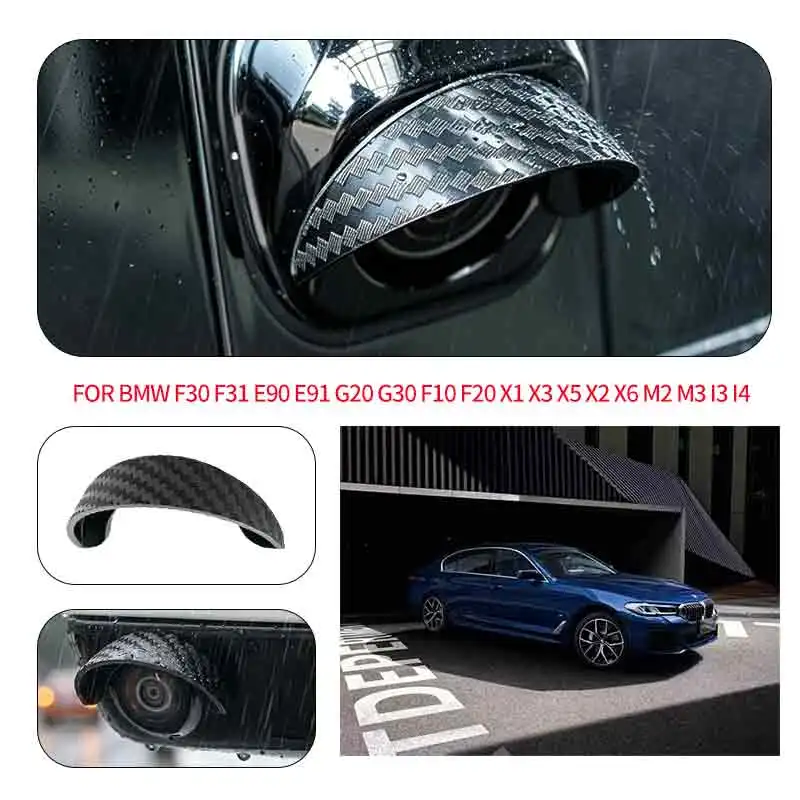 Car Rear View Camera Rain Shield For BMW PVC Soft Rubber Backup Camera Lens Rain Cover
