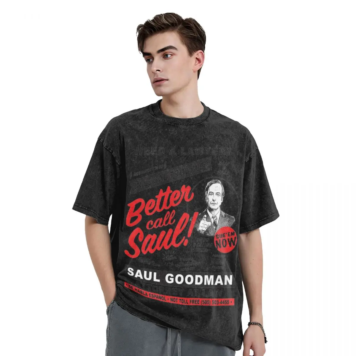 Need A Lawyer Then Call Saul T-Shirt Summer T-Shirts 2024 Cotton Harajuku Tee Shirt For Couple Short Sleeve Print Top Tees
