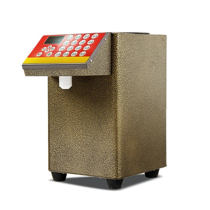 Commercial milk tea shop equipment, a full set of automatic golden drum 16-button fructose quantitative machine, batch fructose
