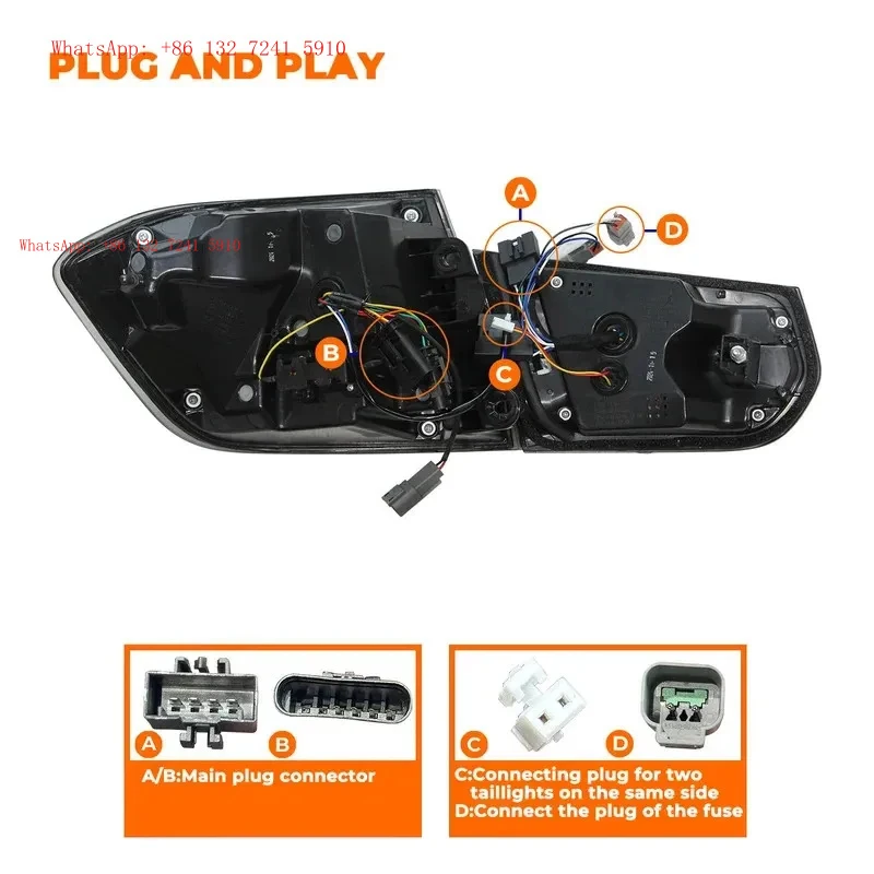 

Factory direct salesFactory Auto LED Tail Lights For F30 F35 2012-2018 Sequential High Quality Car Lighting Syestms Rear Light