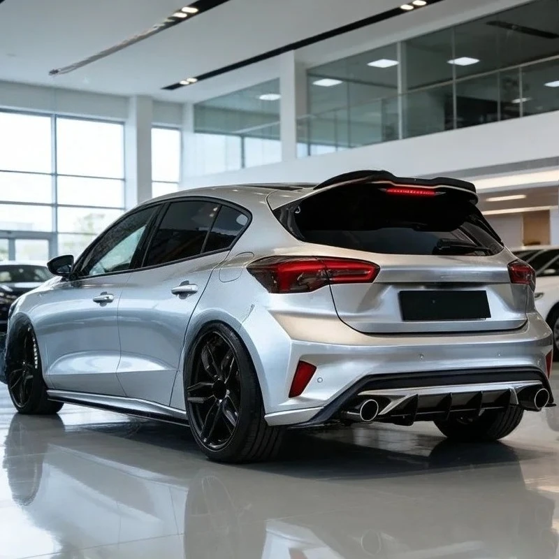 For Ford Focus MK4 ST-LINE 2019 2020 2021 2022 2023 2024 2025 2026 Automobile Rear Trunk Rear Spoiler Body Modification Kit