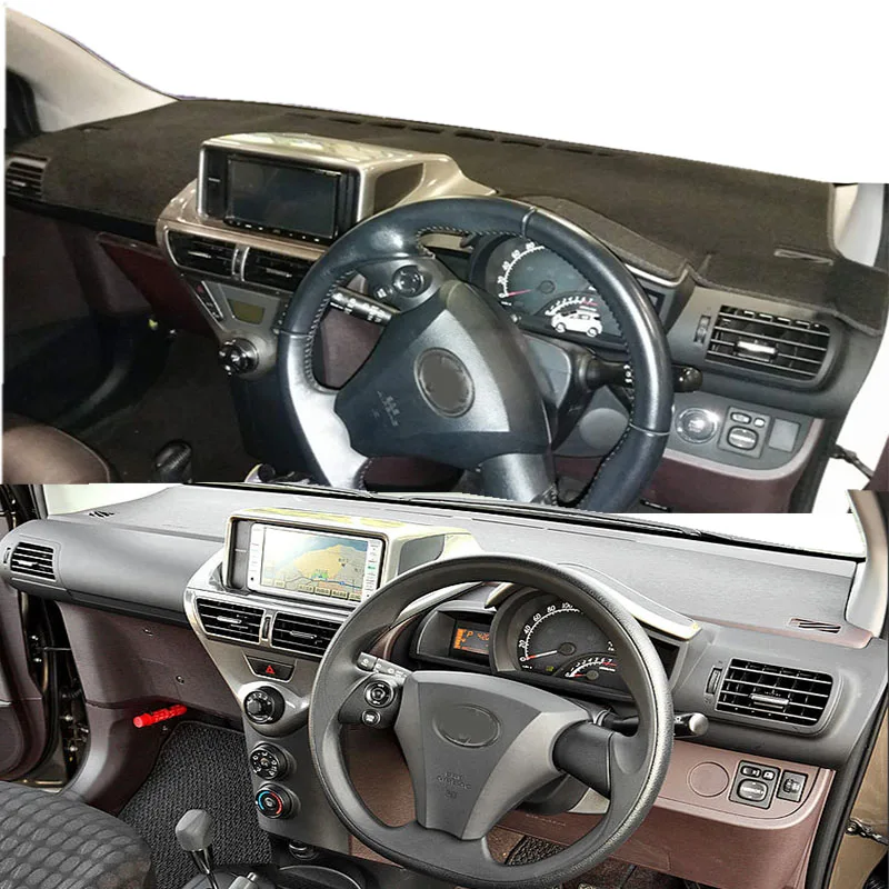 For Toyota Scion IQ EV 100G J1 NGJ10 2009-2021 Dashmat Dashboard Cover Instrument Panel Pad Anti-Dirt Proof Dash Mat Ornaments