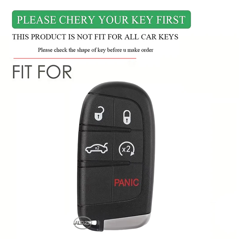 Key Case For Jeep Cherokee Compass S Renegade Grand Commander For Dodge Journey Challenger Jcuv Charger For Chrysler 300C Cover