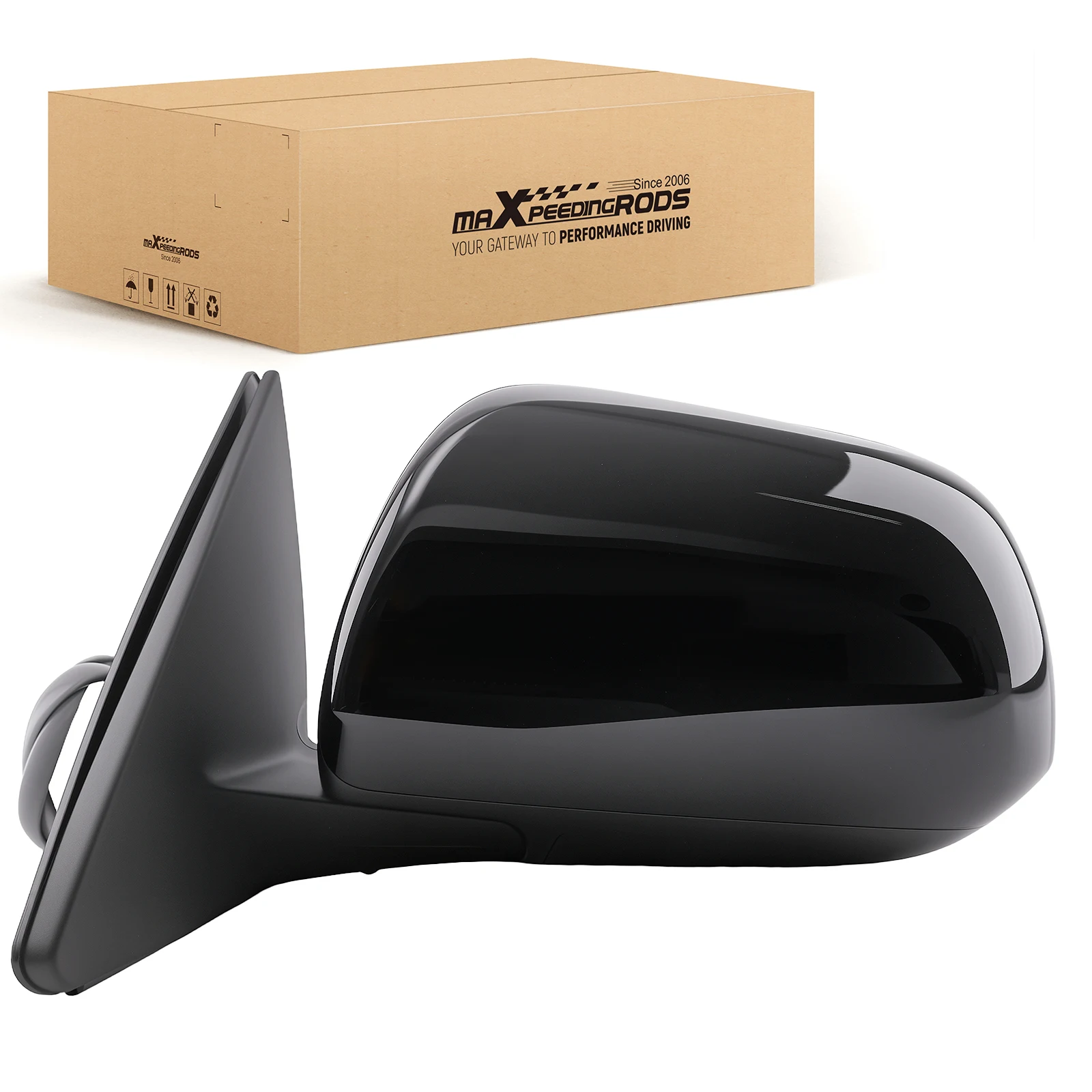 

Driver Side Mirror for Toyota Highlander 2008-2013 Manual Fold 879400E071 Power Car Mirror Rear View Mirror Side View Mirror