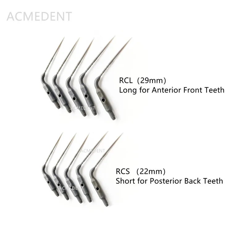 5 ~ 100 sztuk końcówek do irygatorów dentystycznych zasilanych dźwiękiem VDW EDDY typ Fit KaVo NSK skaler pneumatyczny RCL/RCS
