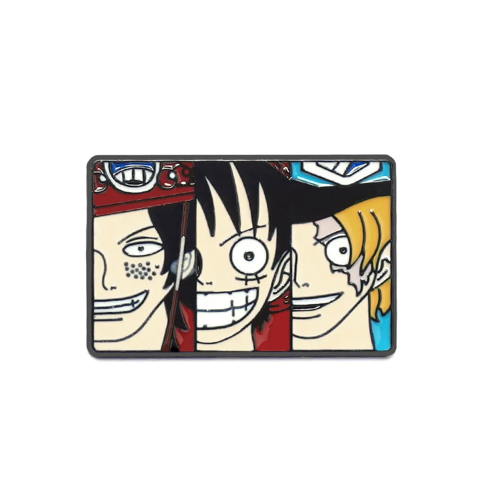 Anime Pirates Ship Luffy Lapel Pins for Backpack Enamel Pin Men Women's Brooches Cool Briefcase Badges Jewelry Accessories image 2