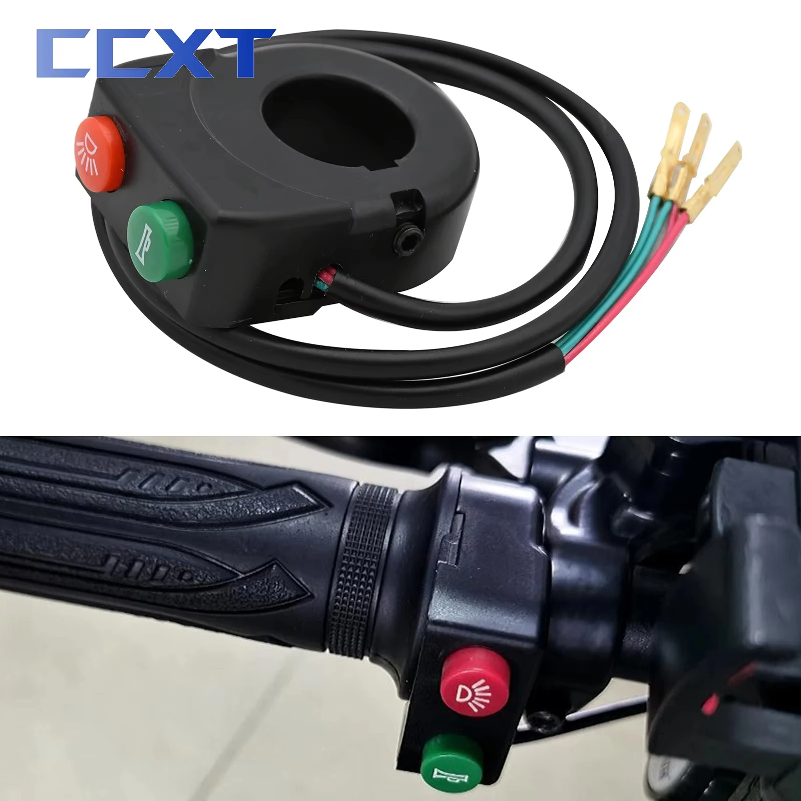 

Motorcycle 22mm Handlebar Universal Horn Button Switch And Headlight Combination Switch For KTM EXC SX XC EXCF SXF XCF Six Days