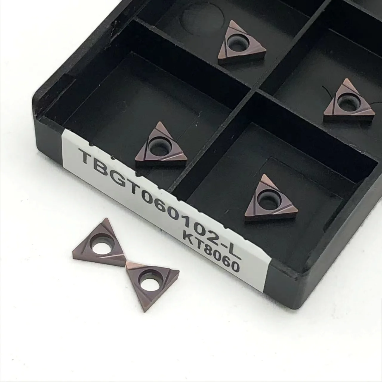 Outil de trou intérieur de tour CNC, lame en métal diamanté, lame en carbure, TPGH090Ath, TPGH080204, TPGH110302,TBGT060102 KT8060