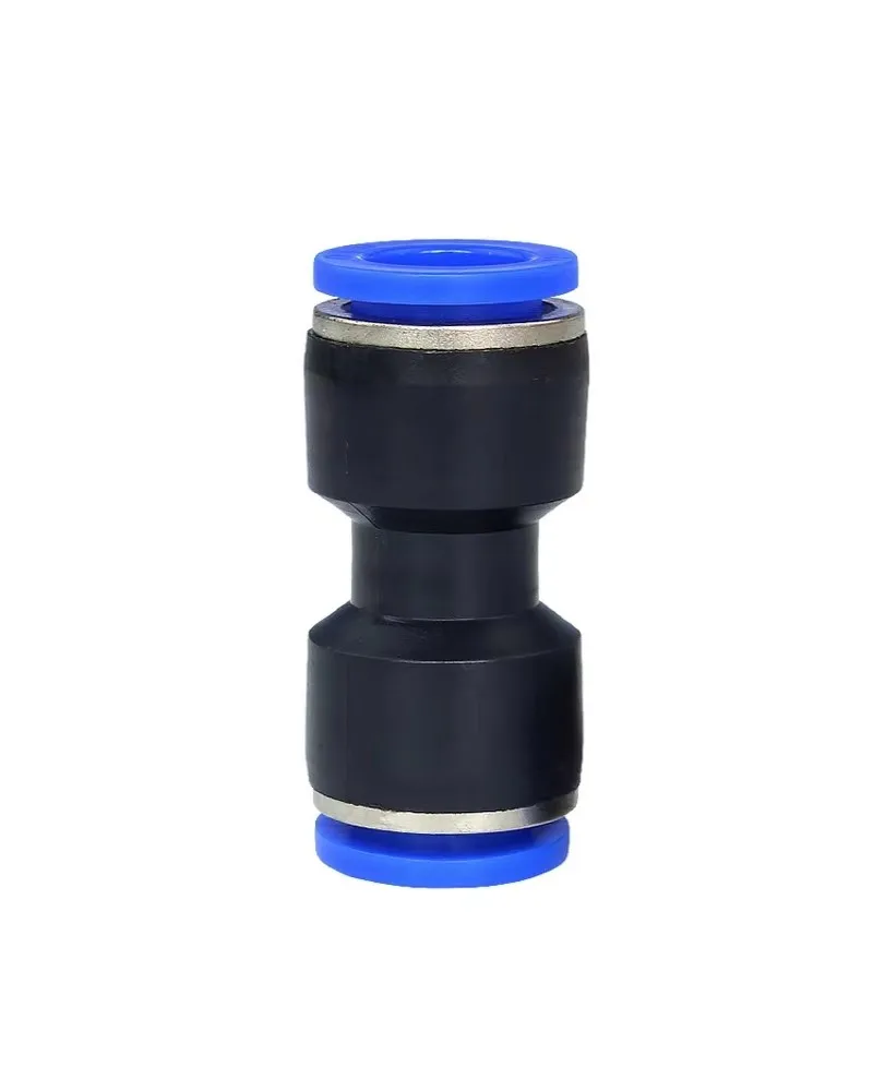 5/10/20/100Pcs Pu Pneumatic Fittings Plastic Connector  4mm 6mm 8mm Air water Hose Tube Push in Straight way Quick Connectors