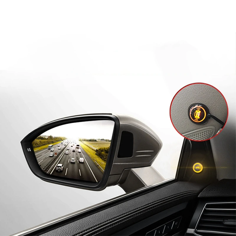 Detectors LED Car Blind Spot Monitoring Detection System Ultrasonic Sensor Distance Assist Driver