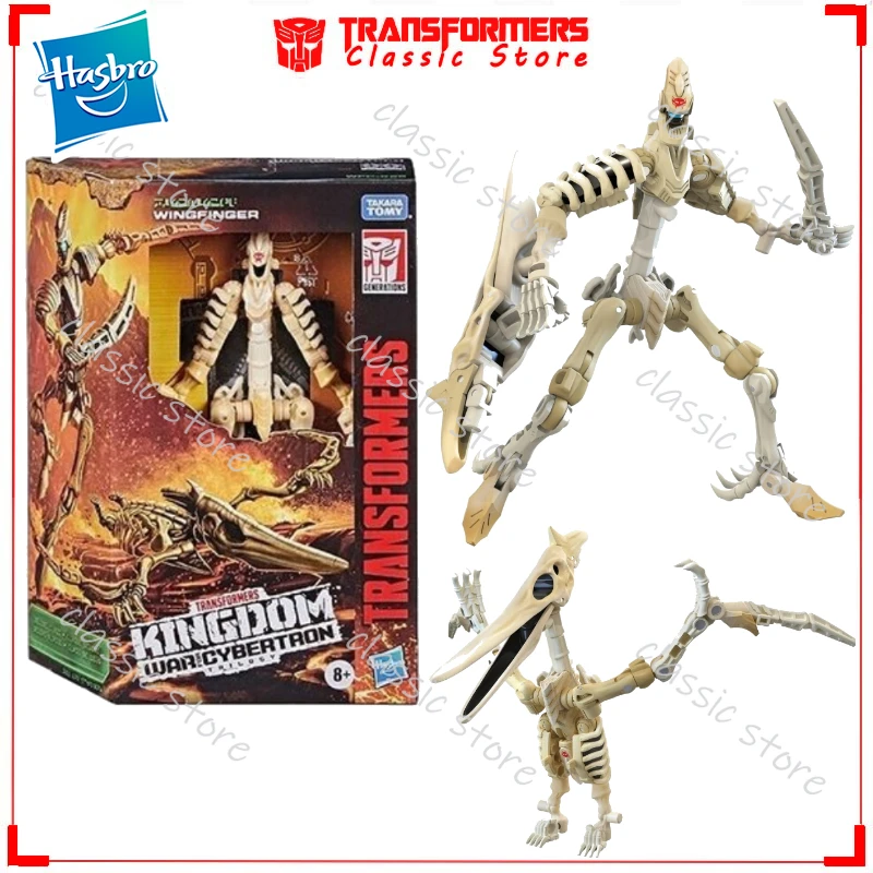 

In Stock Classic Transformers Toys War for Cybertron:Kingdom WFC-K25 Wingfinger Cybertron Autobots Action Figures Collectible