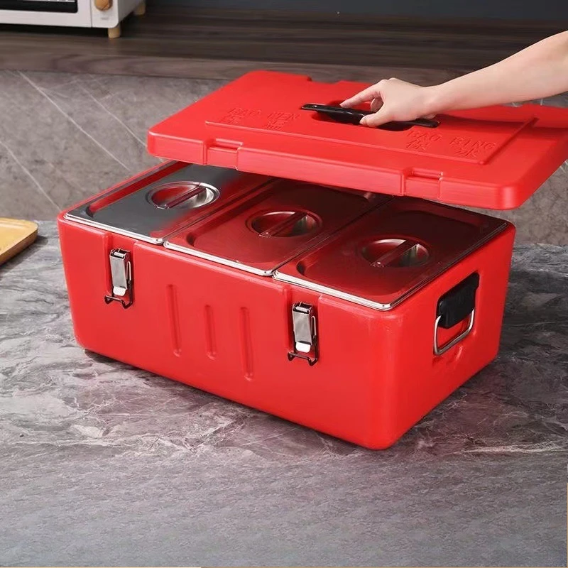 Stainless steel incubator Commercial stall transportation Refrigerator School delivery Insulation bucket Grid insulation
