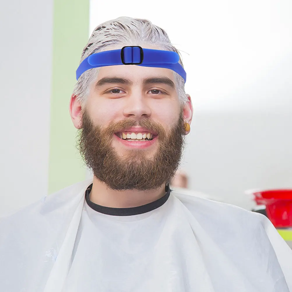 

2Pcs Haircut Guide Silicone Adjustable Fade Hair Cutting Neckline Shaving Template Trimming Guide for Men Boys Home Salon Use