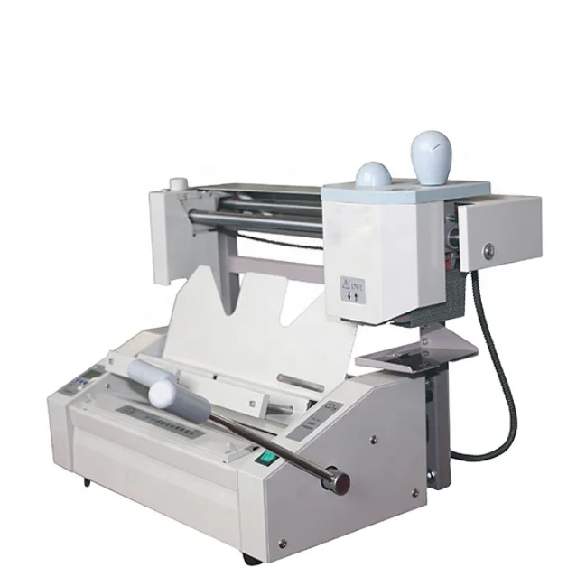 Desktop glue binding machine mini book binder with indentation function for hot sale DX-C30+