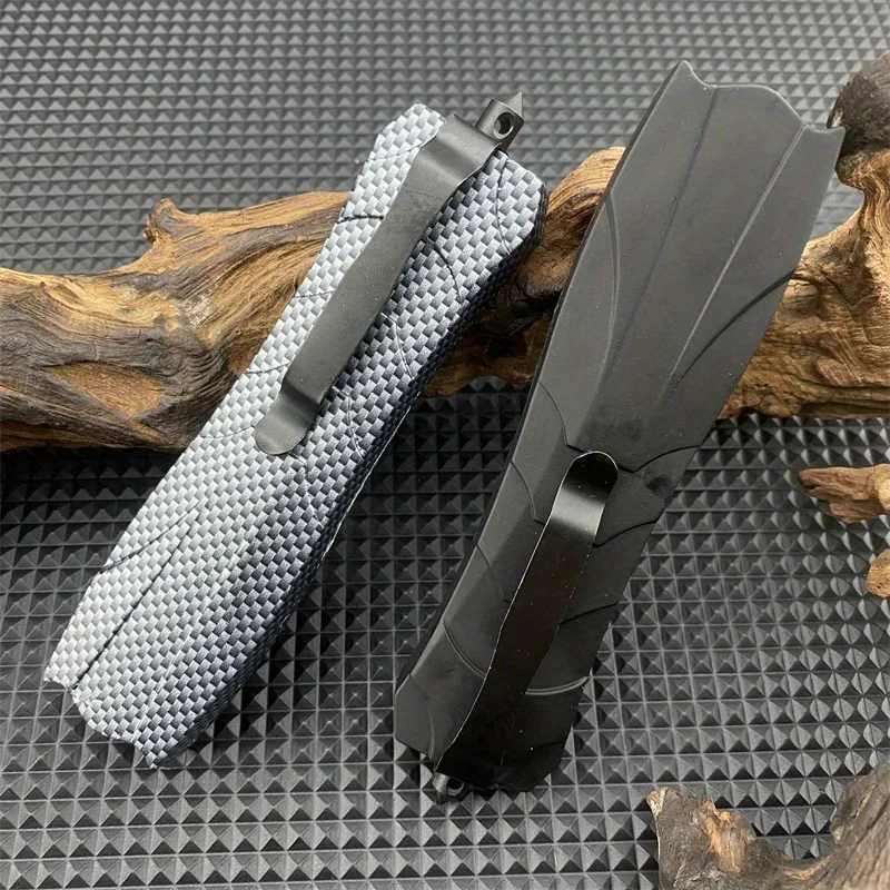 Pocket Outdoor Folding Knife 440C Blade ABS Plastics Handle Tools Multifunctional Hunting Self-defense Tactical Survival Knives