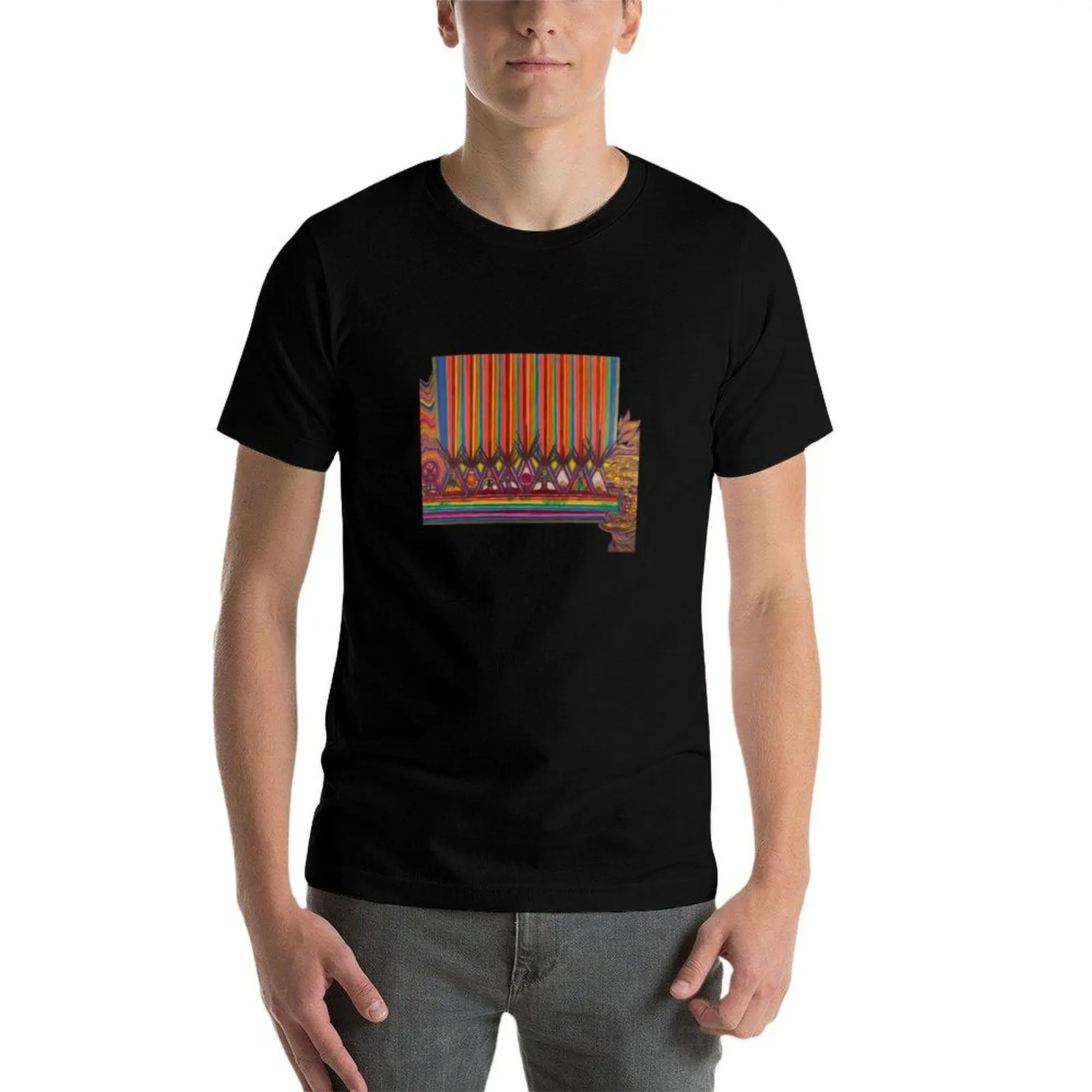 

Rainbow Bridge T-Shirt t shirts for man cotton soft t shirt man cotton funny t shirts man T-Shirt