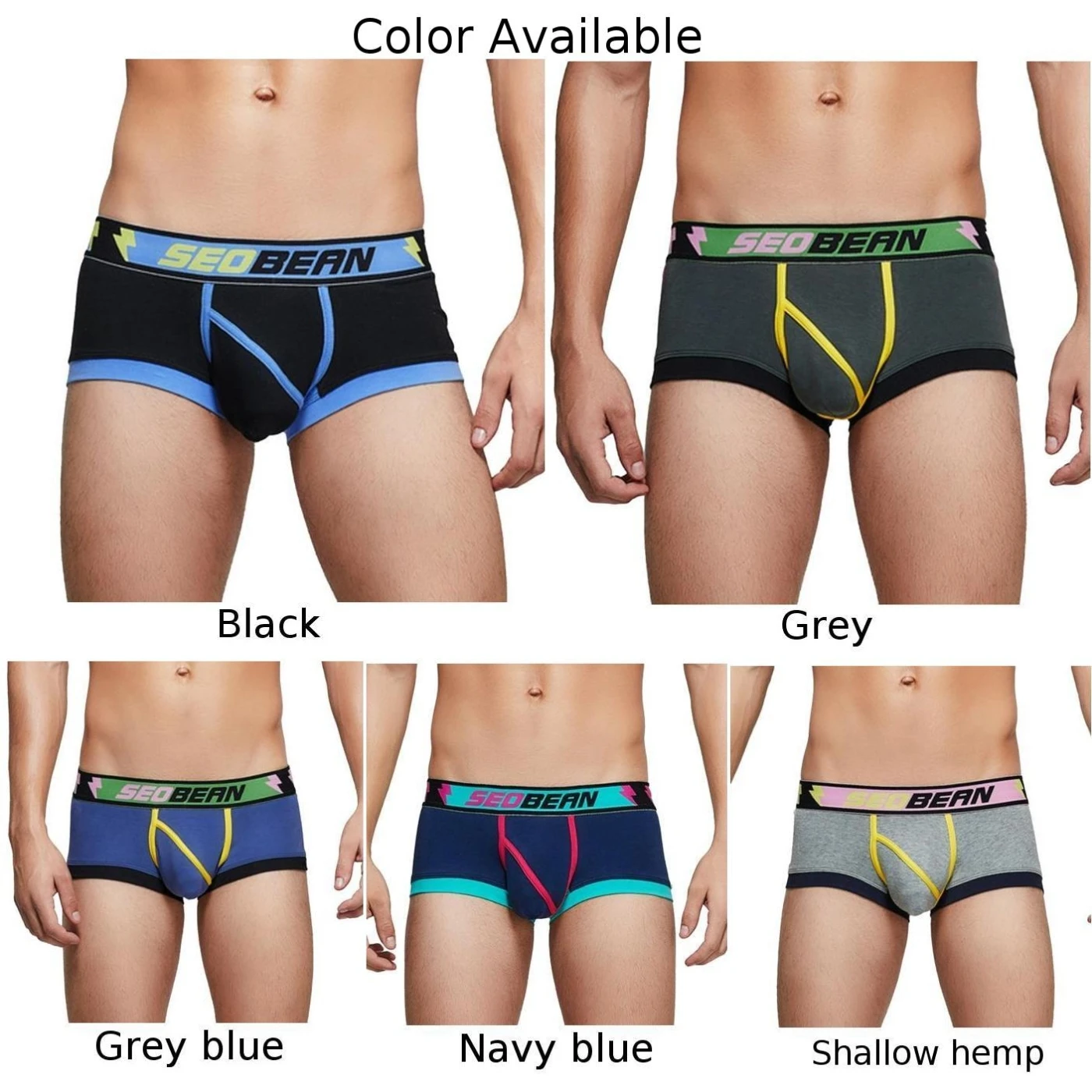 Sexy Mens Shorts U Convex Pouch Underwear Briefs Butt Liftingshorts Bikini Trunks Lightweight Knickers Sleep Bottoms