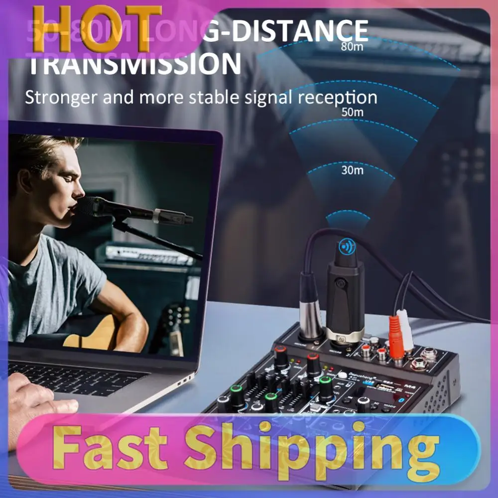 microphone-uhf-sans-fil-emetteur-recepteur-type-c-adaptateur-de-convertisseur-de-micro-rechargeable-ecran-d'affichage-hd-pour-instrument-de-musique