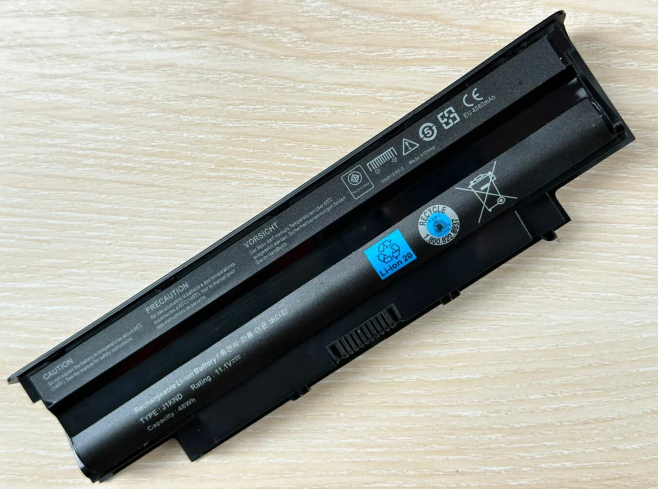New Laptop Battery For Dell Inspiron N5020 N5030 N5040 N5050 N4010 N5010 N5110 N7010 N7110 For Vostro 1450 3450 3550 3750 J1KND