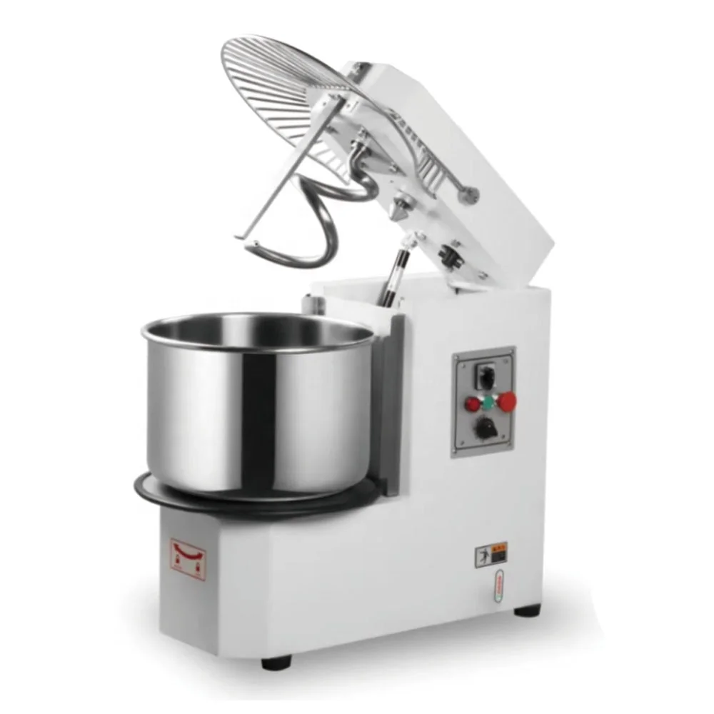 

Commercial Bakery Flour Spiral Dough Mixer New Type 30L Double Speed with Raise Head and Double Motions