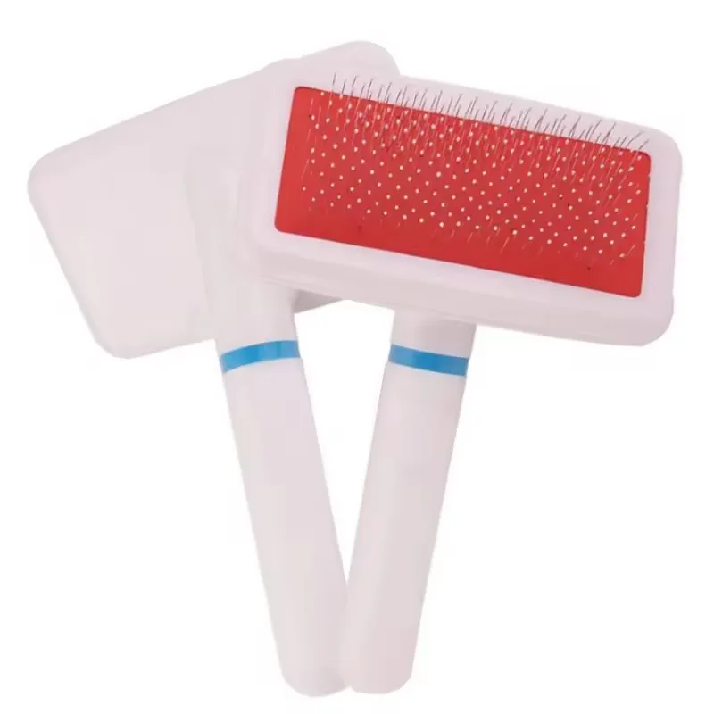 

Pet Comb Pet Safety Airbag Steel Needle Comb Hair Knot Removal Cleaning Beauty Massage Comb Pet Beauty Tools Dog Cleaning Tools
