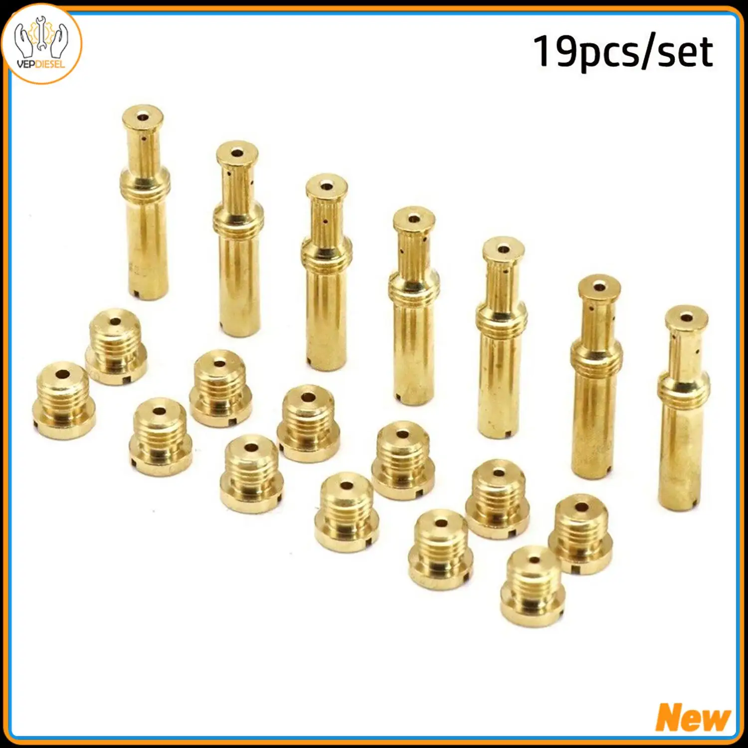 

19Pcs Carbs Carburetor Accessories Jetting Kit For S&S Cycle Super B E G Carburetors Fuel Supply System Accessories