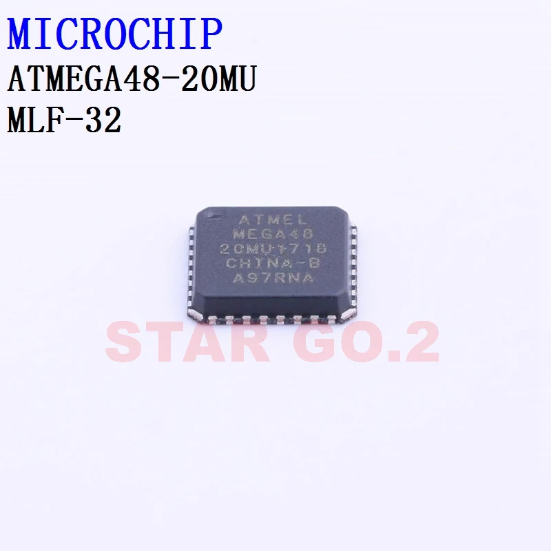 1PCSx ATMEGA48-20MU MLF-32 MICROCHIP Microcontroller