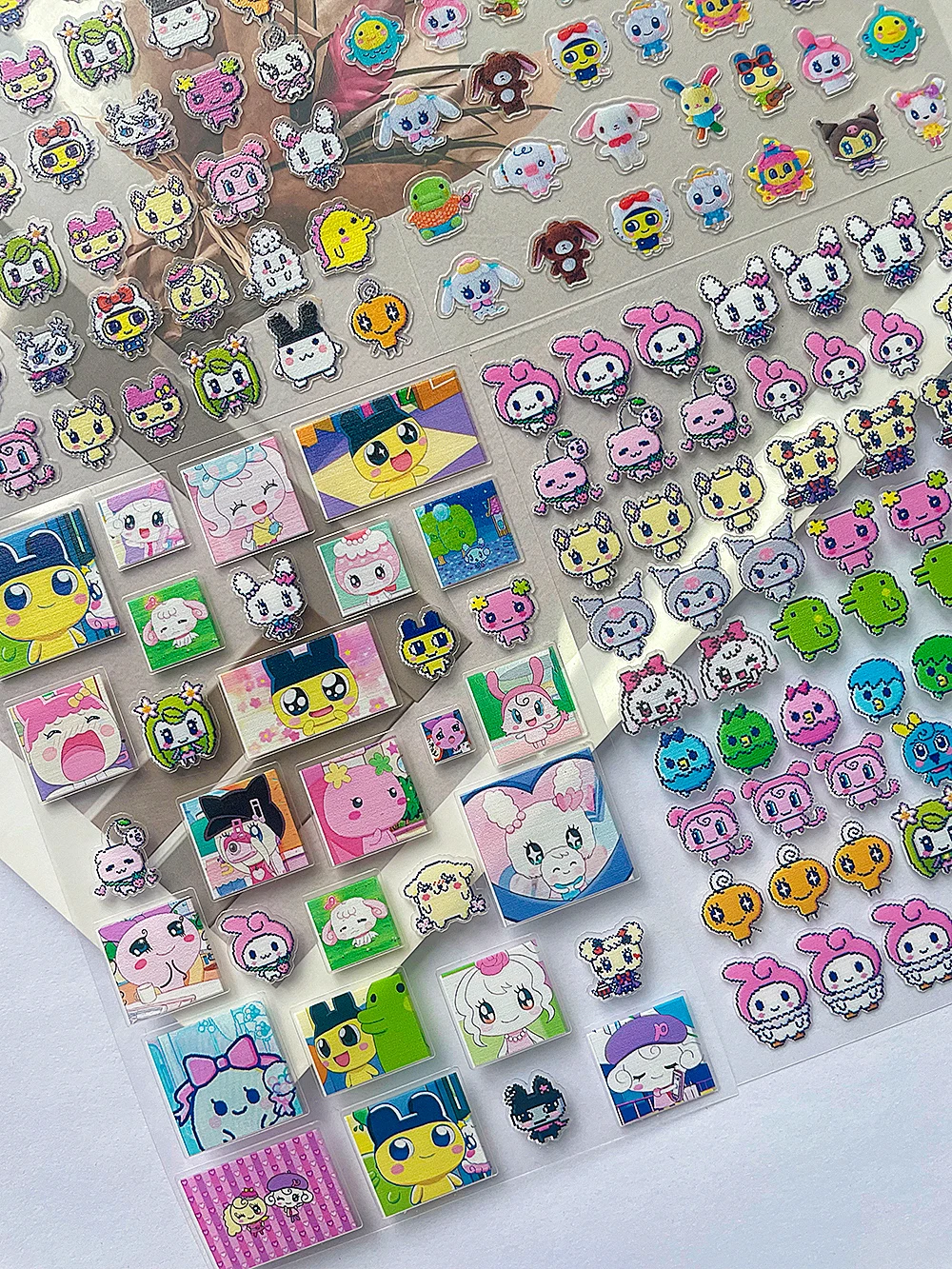 Cute Little Animals Diy Toploader Scrapbooking Journal Decor Stickers Y2K Journal Planner Stationery Stickers Pvc Nail Sticker view 2