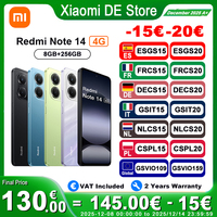 Redmi Note 14 4G Global Version 6.67 ''120Hz AMOLED Screen NFC 108MP Camera 5500mAh Battery