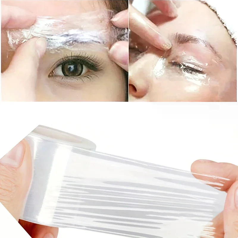 40 مللي متر * 200 متر Microblading الوشم التفاف فيلم حافظة ل تجميل دائم الوشم الحاجب الوشم اكسسوارات
